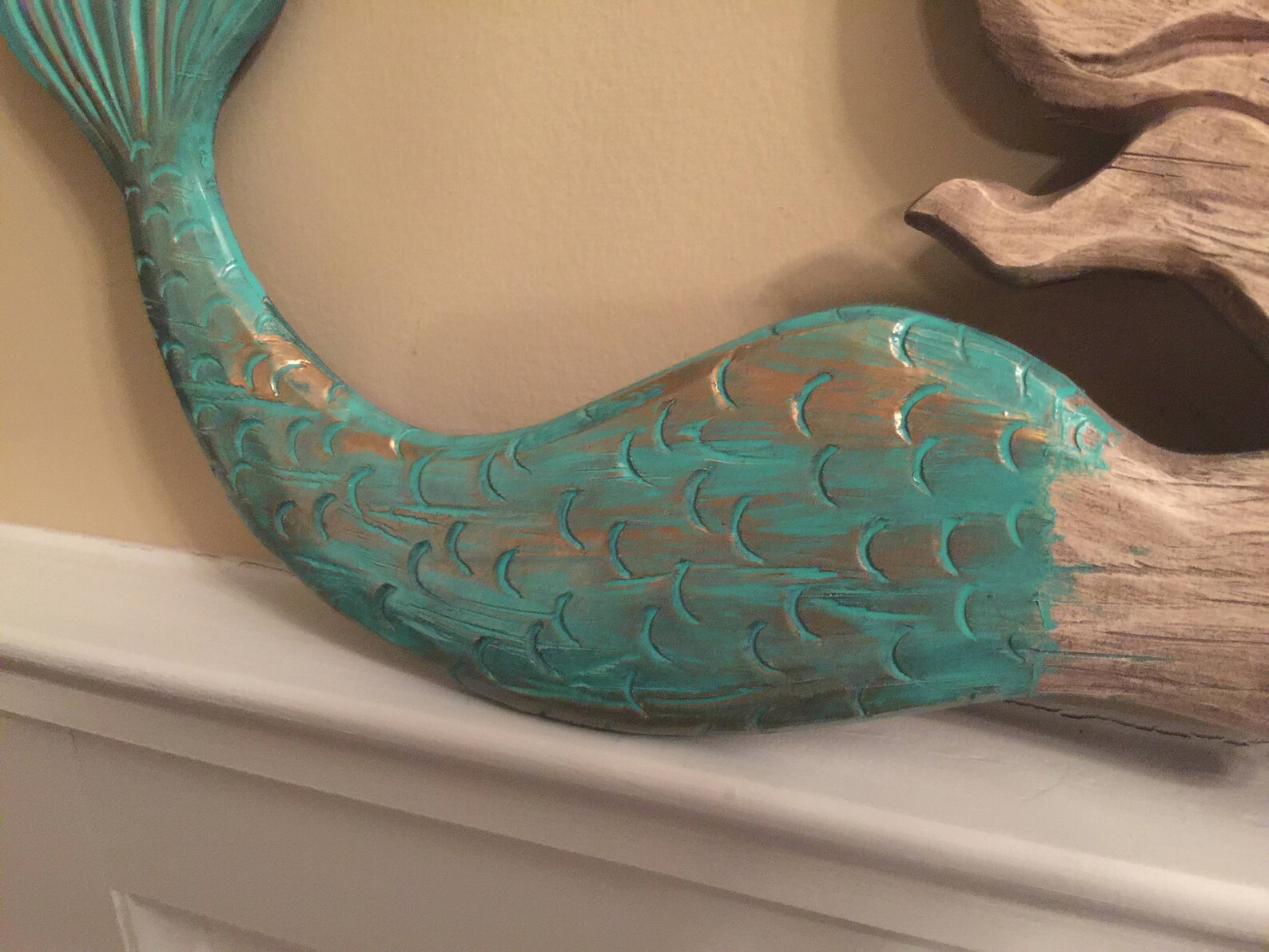 Mermaid/beach Decor/ Mermaid Wall Decor/ Beach / Beach Decor/ Etsy