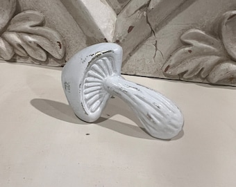 Mushroom Knobs, Drawer Pulls, Metal Mushroom Knobs, Woodland Decor, Home and Garden Decor