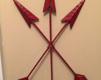 Arrow Wall Decor/  Metal Wall Decor/ Western Wall Decor/ Arrows/ Home and Garden Decor