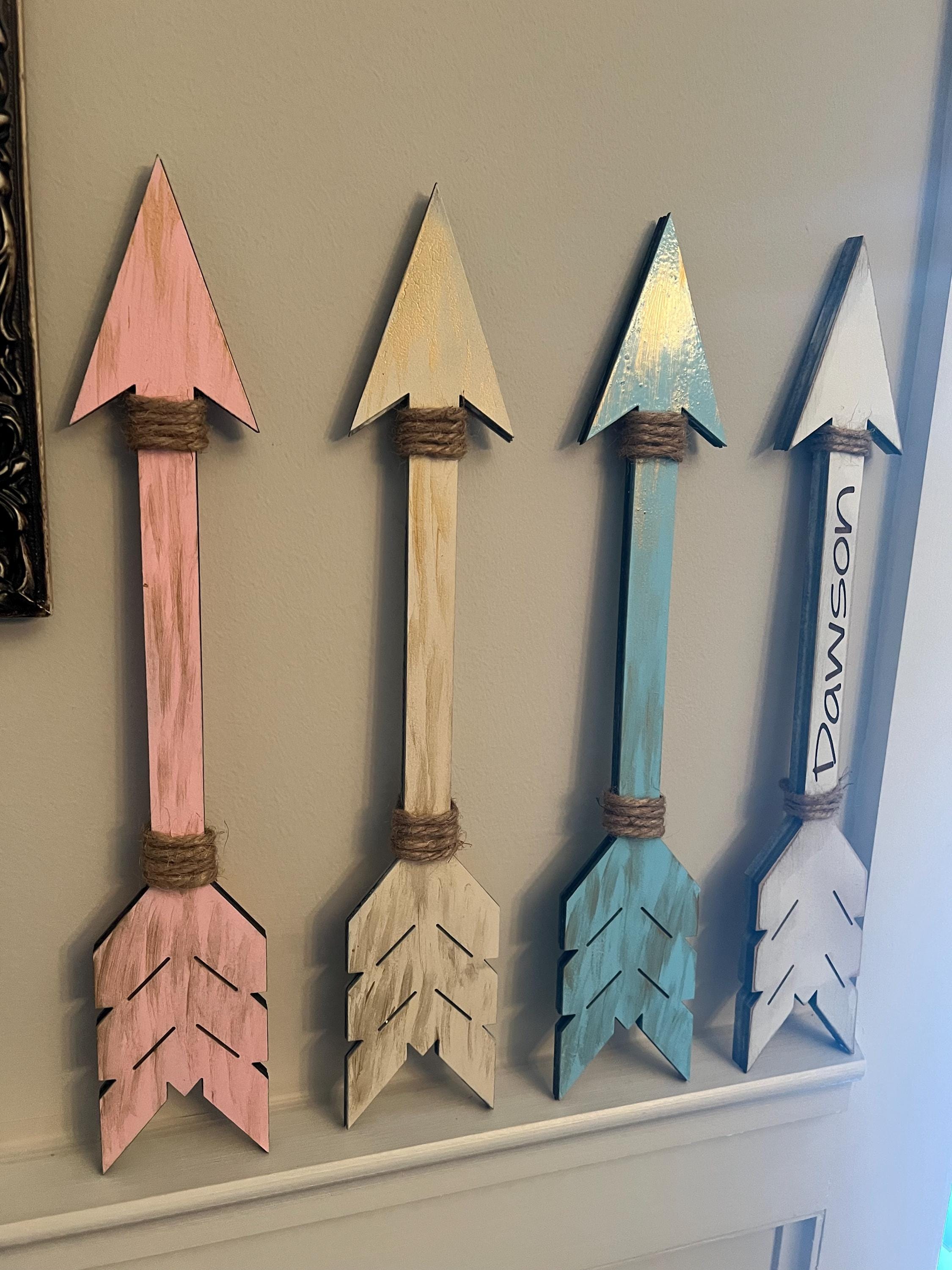 Arrow, Wood Arrow, Wall Decor, Arrow Decor, Arrow Wall Decor, Home and ...