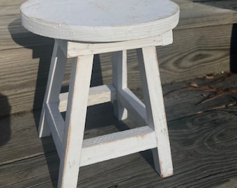 Mini Stool Riser, Stool Riser, Plant Stand, Shabby Chic Stool Riser, One stool ONLY - LC100923