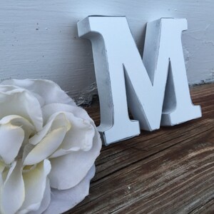 Shabby Chic Letter Wall Decor, Monogram, PiCK yoUR lETTer and ColOR