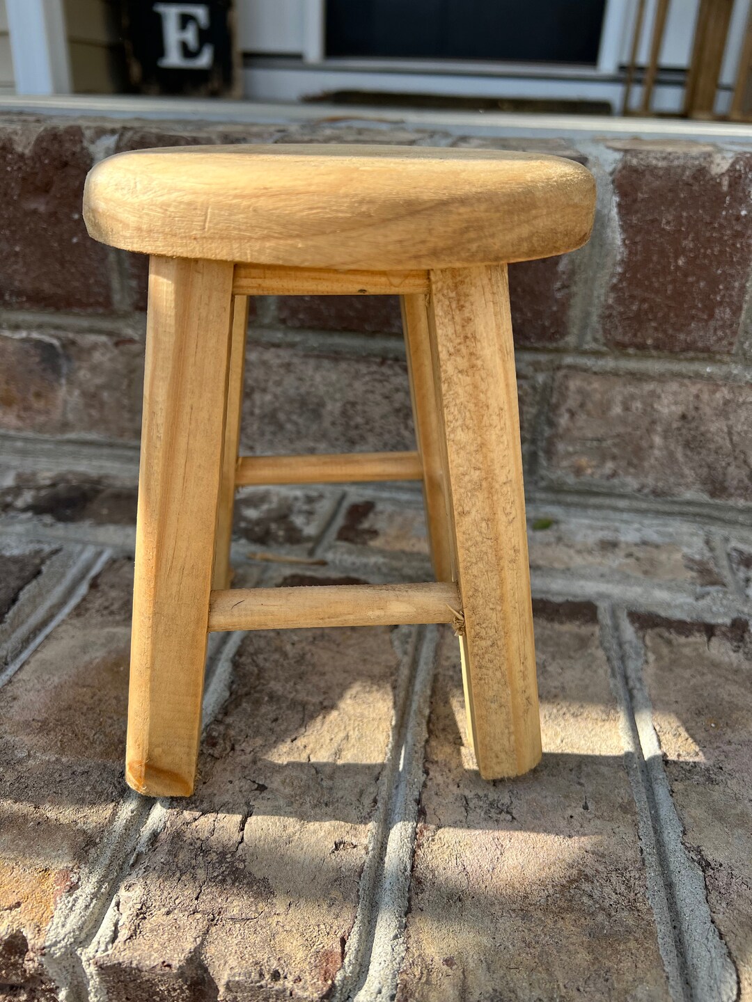 Mini Stool Riser Stool Riser Plant Stand Shabby Chic Stool Etsy