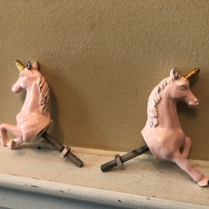 Unicorn Metal Knob, Unicorn Decor, Home and Garden Decor, Baby's Room, Nursery Decor