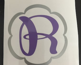 Decal, Name Decal, Personalized, Monogram, Car Decal, Laptop Decal, Vinyl Lettering, Yeti Cup Decal, Yeti Cup Decal