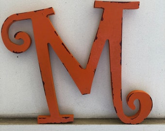 Shabby Chic Wall Decor, Shabby Chic Letters, Monogrammed