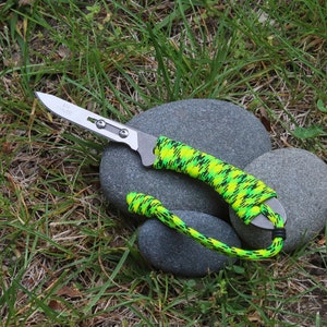 Dragonfly Paracord Wrapped Scalpel MEK