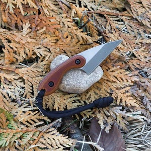 Natural Canvas Micarta Mezzo Kiridashi