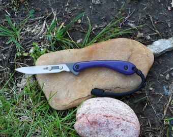 Purple G10 Scalpel