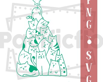 Download Meowy Catmas Svg Etsy Yellowimages Mockups