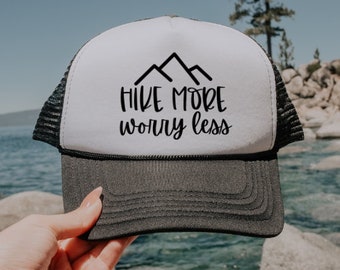 Trucker Hat | Hike More Worry Less