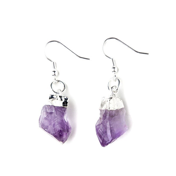 Adina Amethyst Earrings