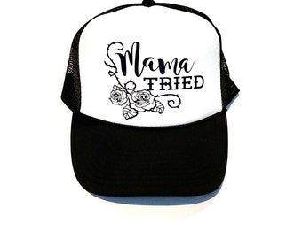 Mama Tried Baseball Cap - Etsy