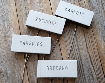 Rustic Garden Plant Markers