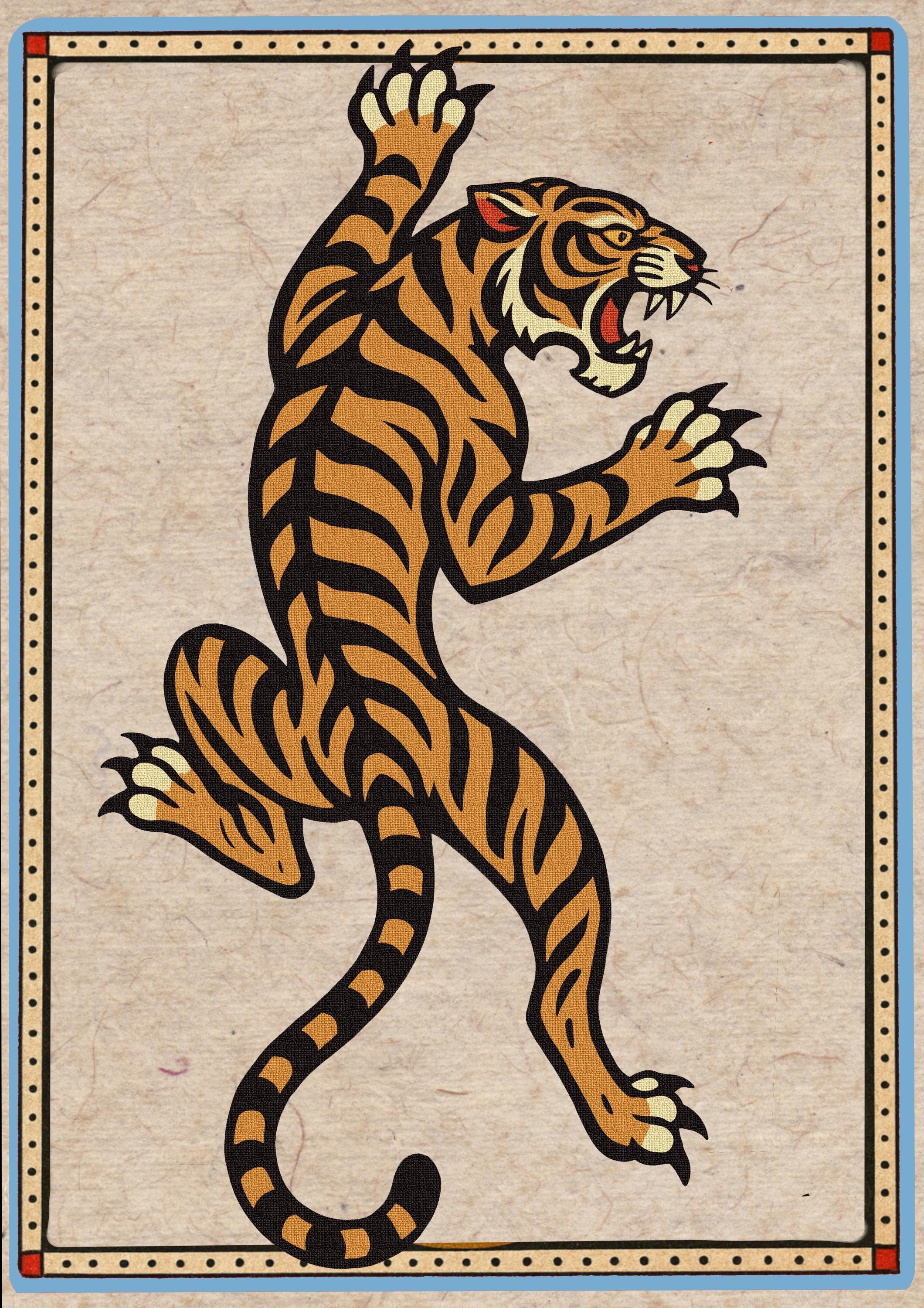 虎 タイガー 剥製 置物 ロカビリー tattoo ホットロッド クリームソーダ il_fullxfull.7166134332_2dp5.jpg
