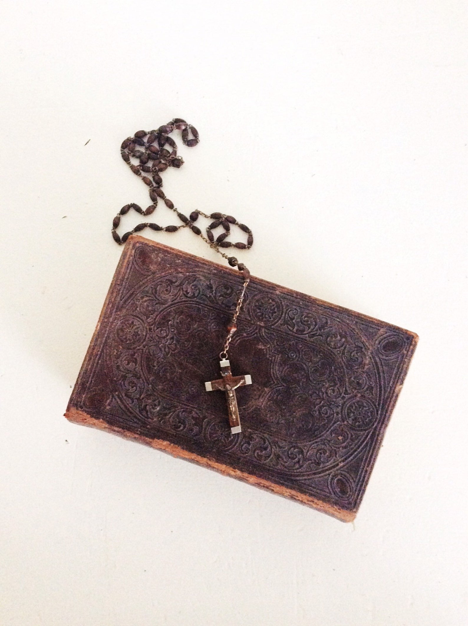 Vintage Wooden Rosary - Etsy