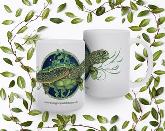 Sea Turtle Coffee Mug - Cute Mug Gift - Tea and Coffee Mug