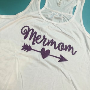 Mermom tank or tee
