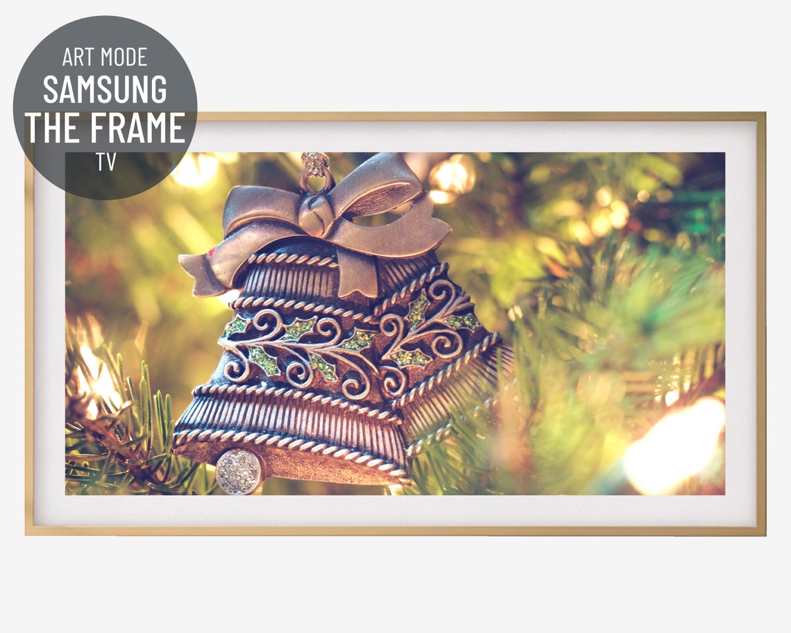 Samsung Frame TV Art Christmas Merry Christmas Instant Etsy
