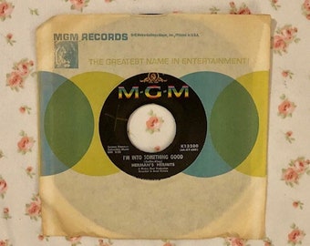 MGM 45 RPM Record I'm into Something Good Your Hand in Mine Herman's Hermits