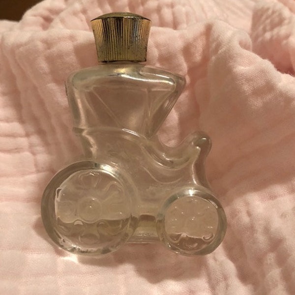 Vintage 1970's Avon Courting Carriage Perfume Bottle