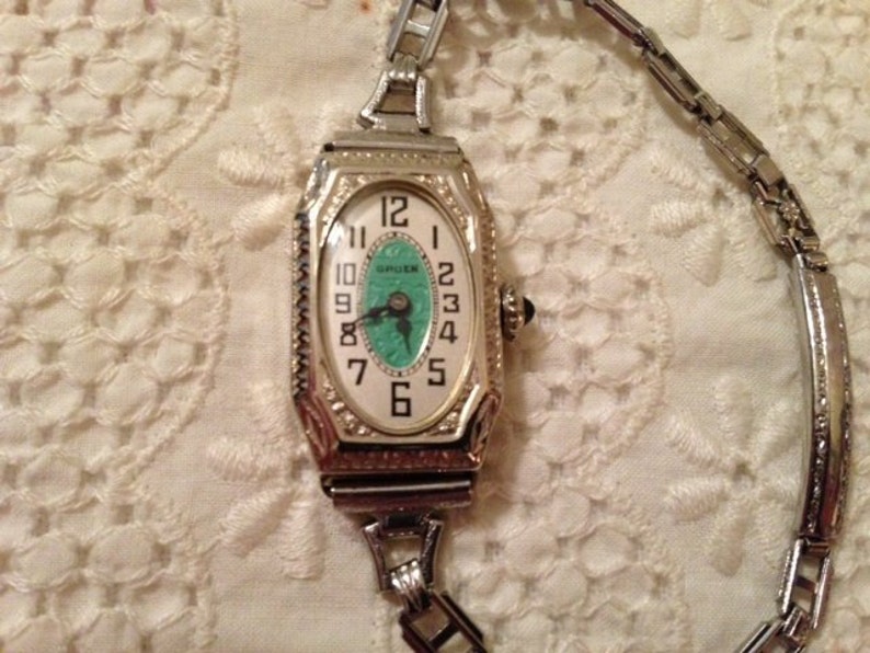 Beautiful Vintage Antique Ladies Gruen Wrist Watch Etsy