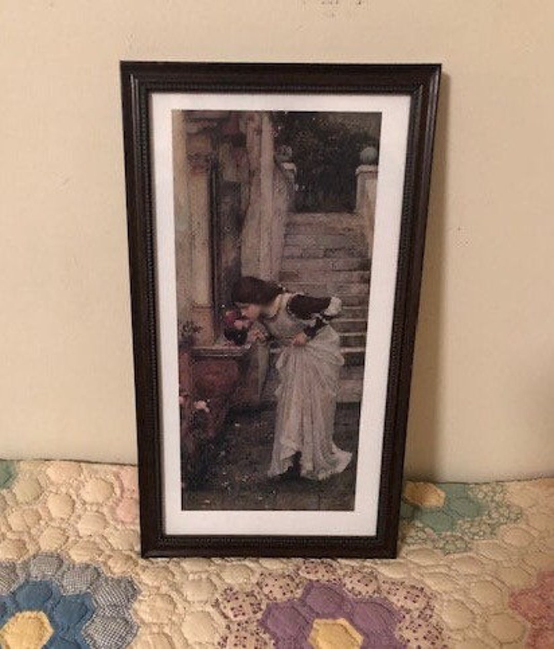 Affiche D’art : L’Annonciation De John William Waterhouse – Reproduction Imprimée Sur Papier Fin