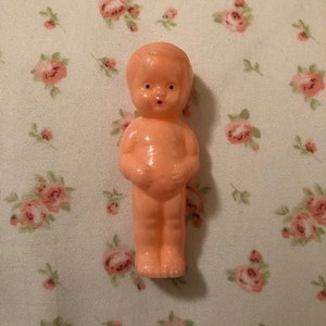 Vintage 1960's Plastic Naked Doll