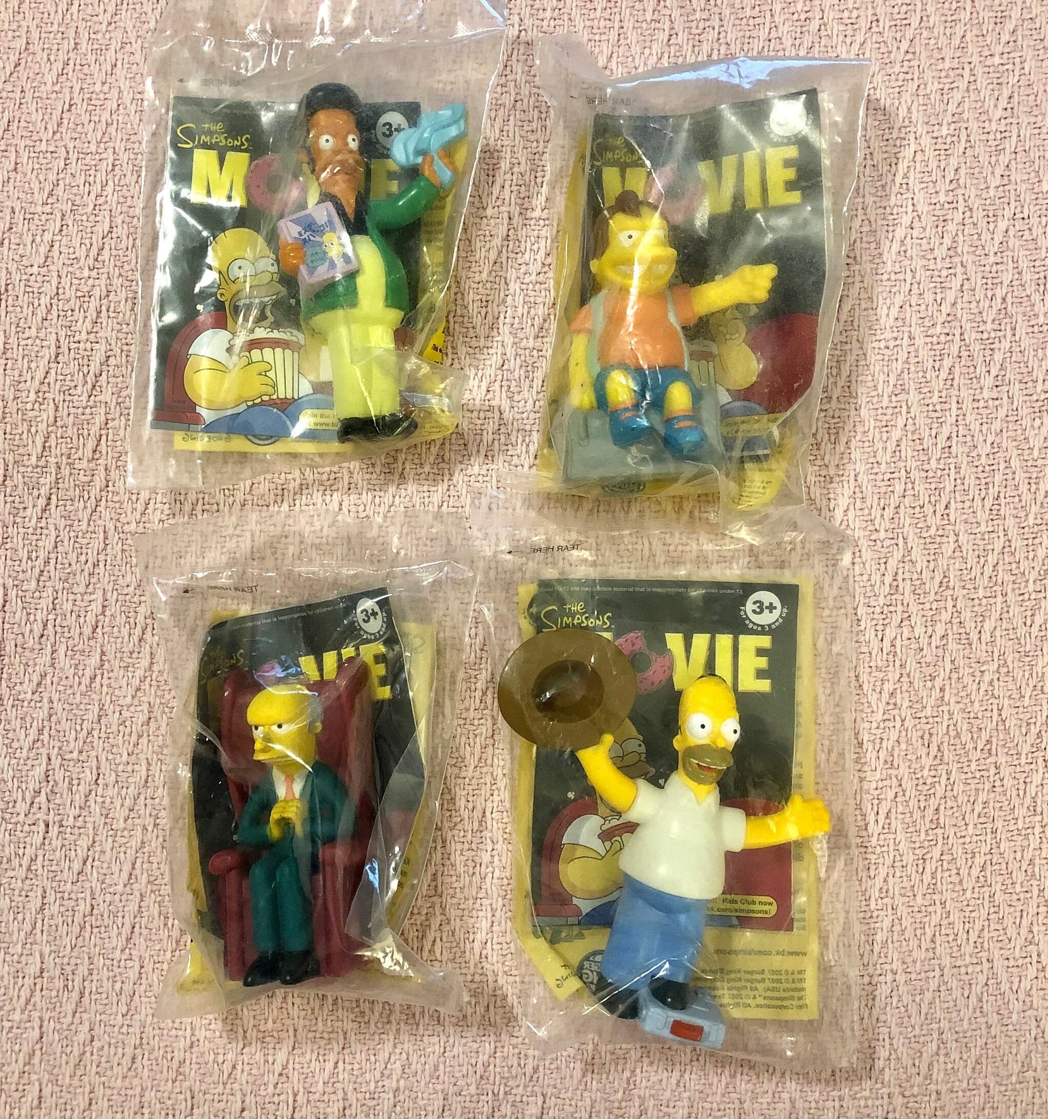 homer simpson burger king toy