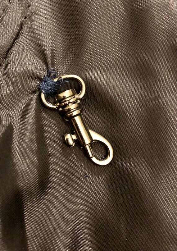 Vintage Black Leather Patchwork Motorcycle Biker … - image 9