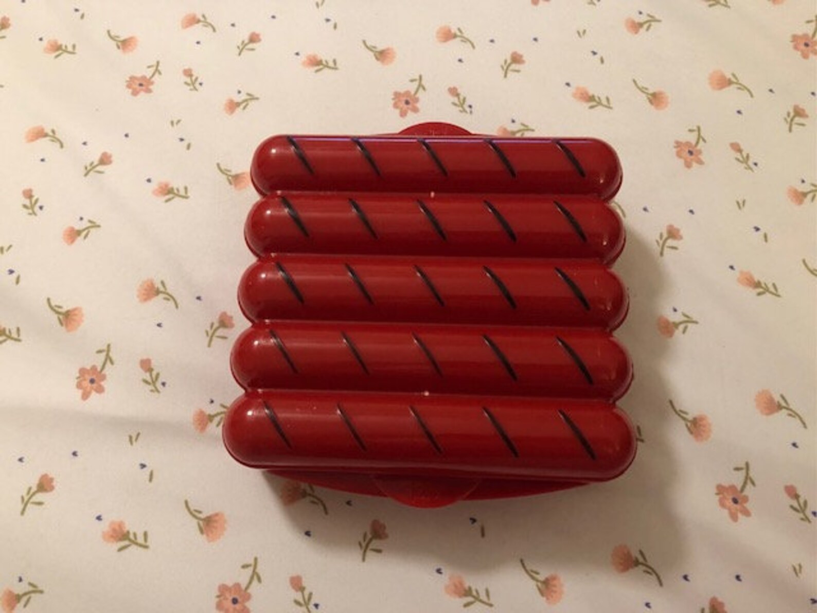 JOE Red Plastic Hot Dog Storage Container Holder Etsy UK