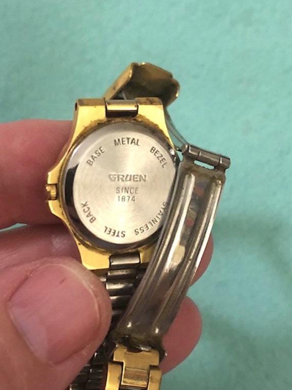 1970's Women's Goldtone Gruen Wristwatch - image 5