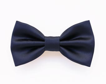 Bow tie for men's night blue, bow tie blue navy wedding, bow ties dark teal,red, for ceremony, elegant groom, bow ties for wedding, elegant