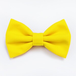 Baby Bow tie yellow, lemon tie for baby boy 0/12 years,pageboy,carrier rings,children's wedding,baby dress for wedding,baby accessories gift image 2