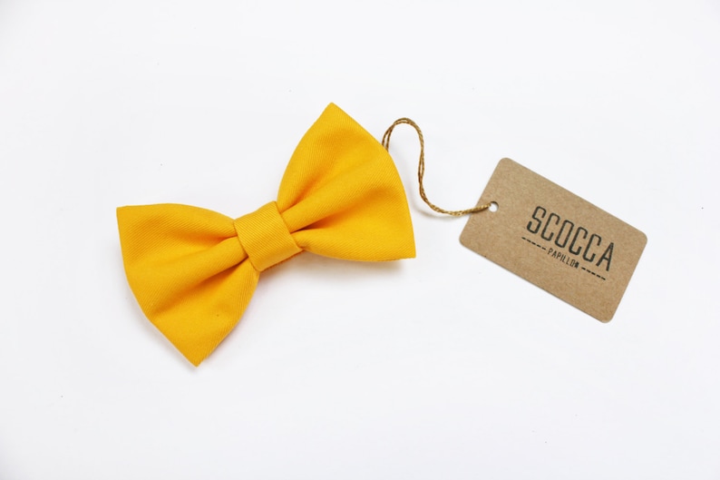 Baby Bow tie yellow, lemon tie for baby boy 0/12 years,pageboy,carrier rings,children's wedding,baby dress for wedding,baby accessories gift image 5