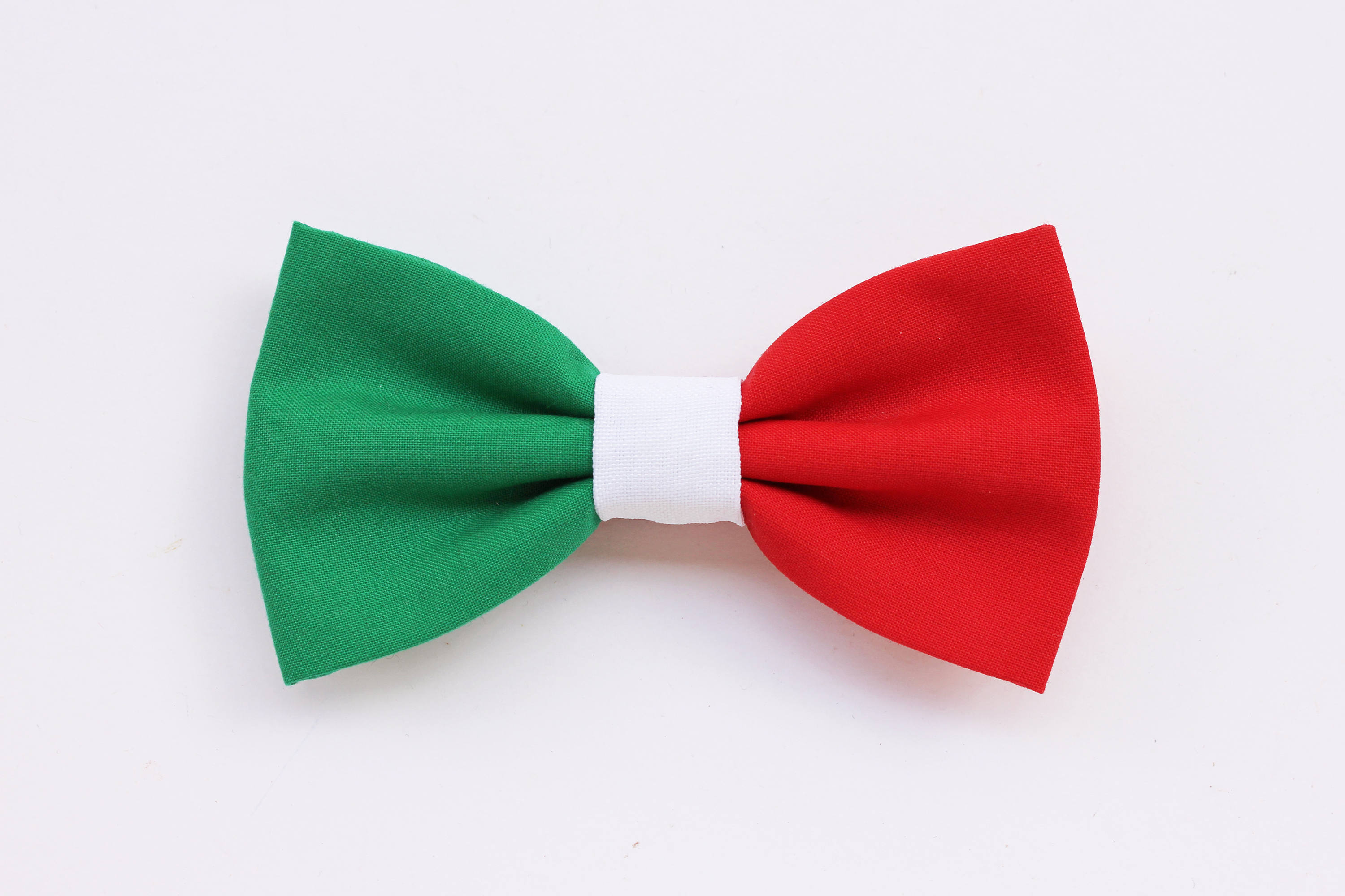 Red and 2024 green bow tie