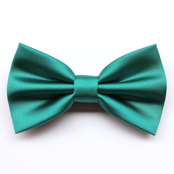 Noeud papillon vert émeraude pour homme, noeud papillon pour cérémonie, cravate de marié, noeud papillon vert élégant, accessoires de mariage 2023, cadeau pour lui