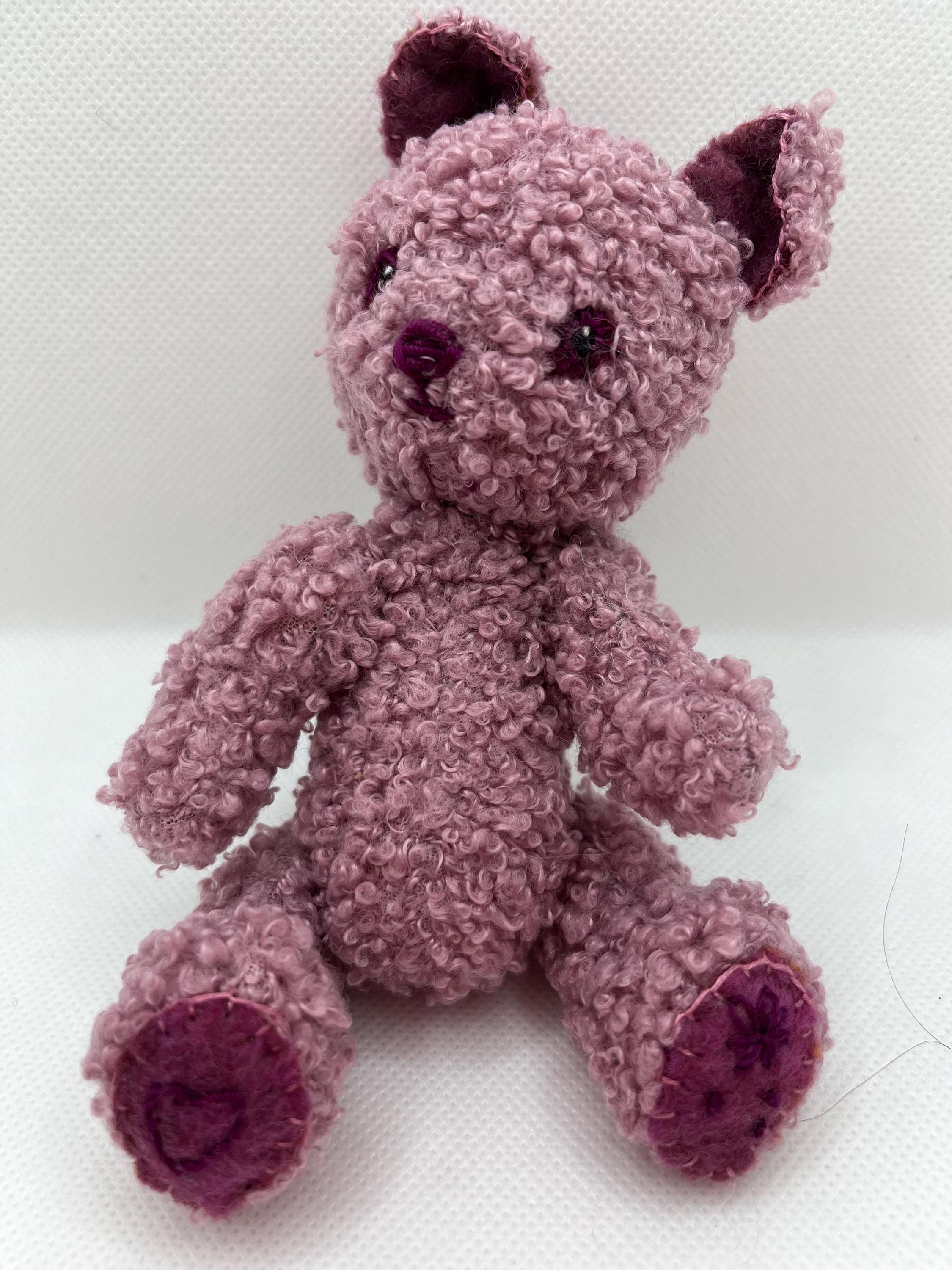 Unique Handmade Teddy Collectible - Etsy
