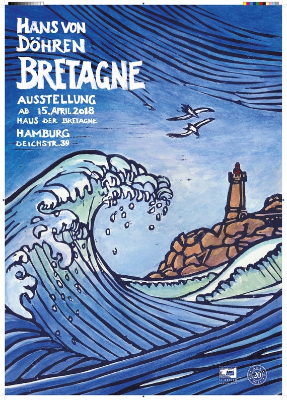Poster Expo Ty Breizh Hamburg 2018 Etsy