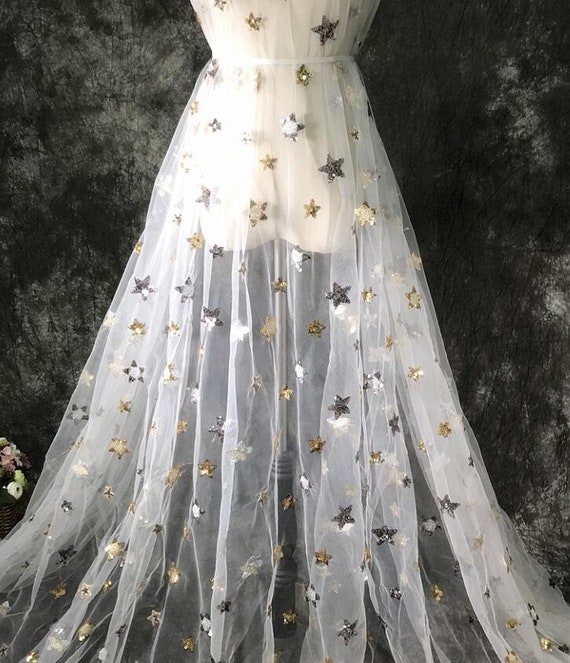 white mesh dress with gold stars Gold Sequin Strapless Short Homecoming Dress – Modsele main image 1