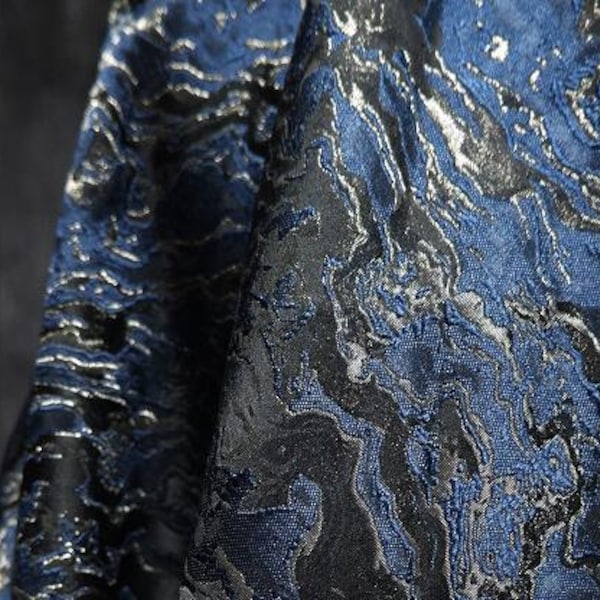 Silver 224 Silk Jacquard
