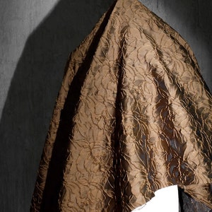 Brown 085 Silk Jacquard main image 0