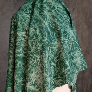Grüne Farbe Jacquard Stoff, Hochzeit Stoff, Cosplay Kleid Stoff, Großbestand für Hochzeit