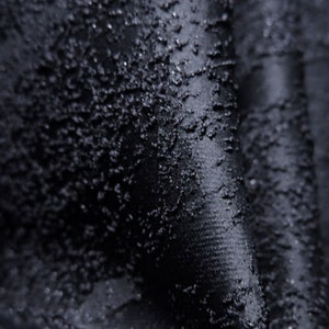 Black Color Jacquard Fabric, Fashion Jacquard Fabric, Fabric by the ...
