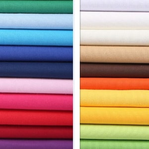30%off, Pure Color Canvas Fabric, Cotton Canvas Fabric, Pillow Cover Fabric, Tablecloth Fabric, Sofa Canvas Fabric for DIY fabric