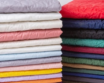 Coat lining,  quilted lining fabric, Autumn and Winter overcoat linner lining, jacket lining fabric, by the yard