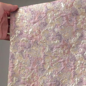 Rosa gold farbe jacquard stoff, ölgemälde stil jacquard stoff mit goldener glanz textur rose, hochzeitskleid stoff, vorhangstoff