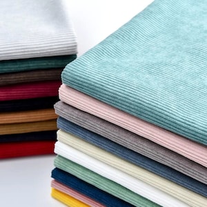 20 Color SALE, Corduroy fabric, retro fabric, stripe style fabric, by the yard