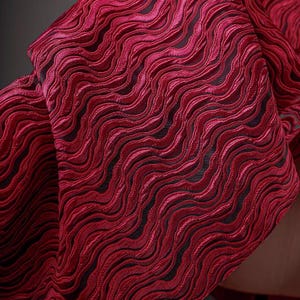 4Color Spring jacquard fabric, water ripple pattern jacuqard, jacket jacquard fabric, by the yard for wedding