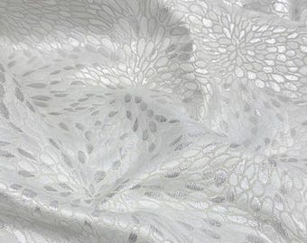 30% SALE-Frühling und Herbst Jacquard Stoff, Jacquard, glänzender Seidenglanz Jacquard Modestoff für Hochzeit
